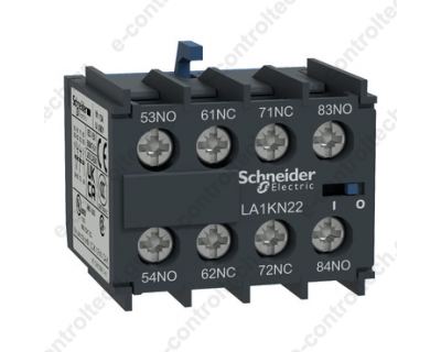 Βοηθητική Επαφή 4ΝΟ για Ρελέ ΜΙΝΙ LA1KN40 Schneider Electric